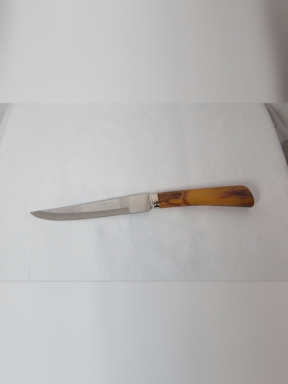 Vintage W. Richardson Sheffield England Stainlees Steel Forever Steak Knife